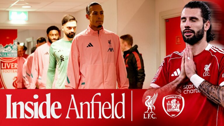 Inside Anfield: Liverpool 4-1 Barnsley FA Cup Behind The Scenes