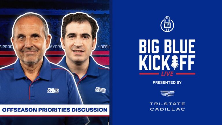 Offseason Priorities Discussion Big Blue Kickoff Live New York Giants