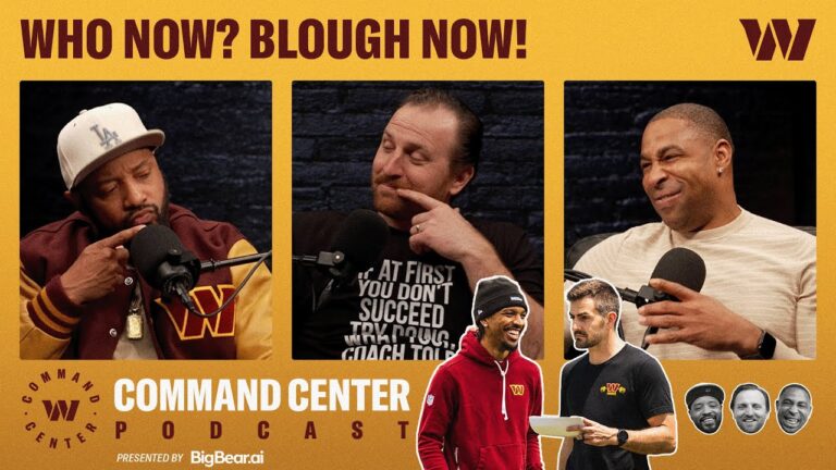 Ka-BLOUGH! David Blough in as the New OC in DC Podcast Washington Commanders NFL