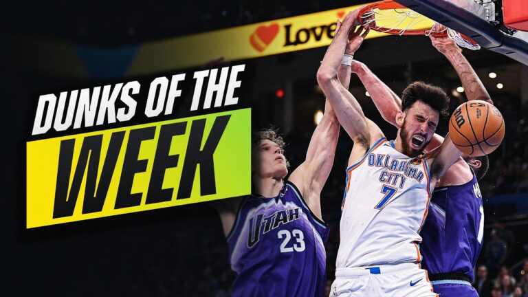 The TOP Dunks of Week 12 2025-26 NBA Season