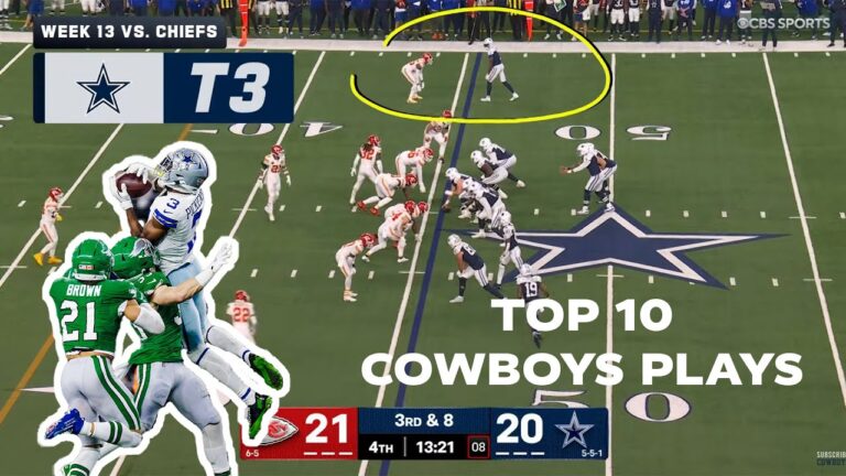 Top 10 Cowboys Plays Dallas Cowboys 2025