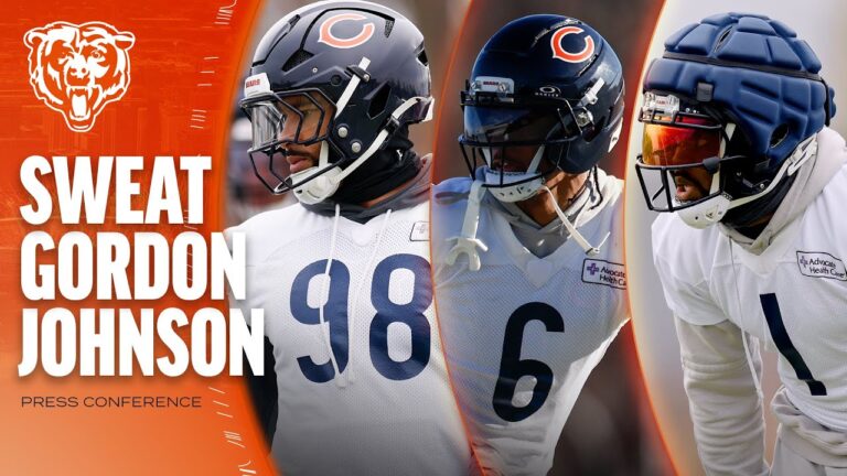 Montez Sweat, Kyler Gordon, Jaylon Johnson on fans’ impact on playoff atmosphere Press Conference