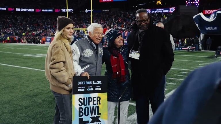 Robert & Dr. Dana Kraft Surprises NICU Nurse & Cancer Patient With Super Bowl LX Tickets Patriots