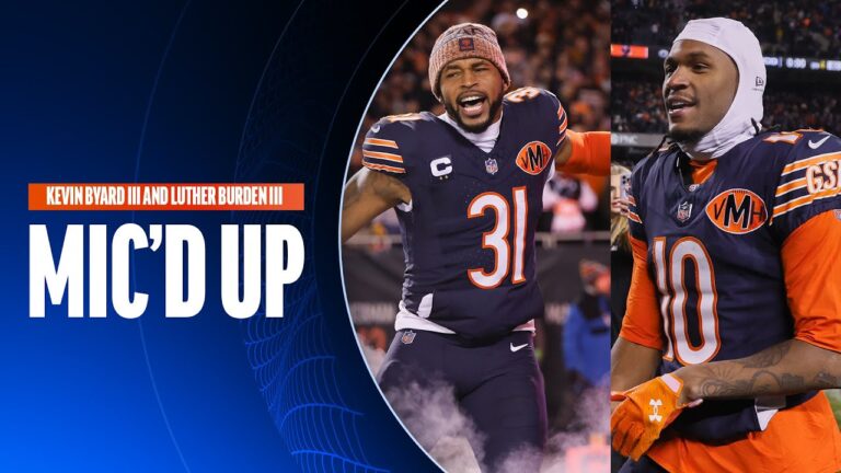 Kevin Byard III and Luther Burden III Mic’d Up 2025 Wild Card Round