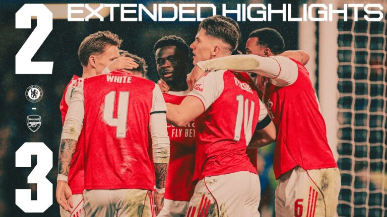 EXTENDED HIGHLIGHTS Chelsea vs Arsenal (2-3) l White, Gyokeres & Zubimendi goals l Carabao Cup