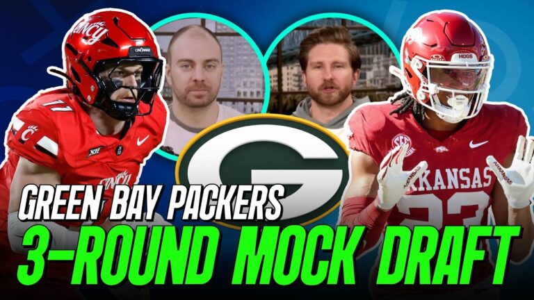 Green Bay Packers 3 Round Mock Draft PFF