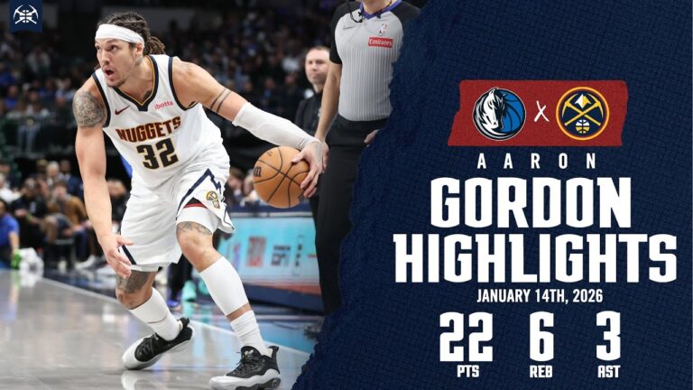 Aaron Gordon A PROBLEM In The Paint Game Highlights vs. DAL