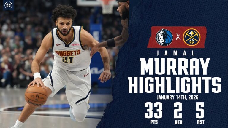 Jamal Murray LED THE NUGGETS Game Highlights vs. DAL