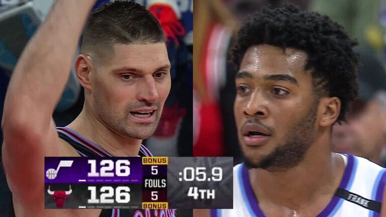 Final 3:35 WILD ENDING Jazz at Bulls January 14, 2026