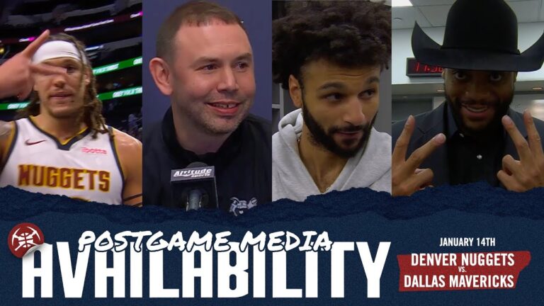 ALL Denver Nuggets Postgame Media vs. DAL