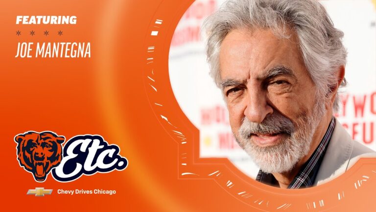 Hollywood icon Joe Mantegna talks Chicago sports Bears, etc. Podcast