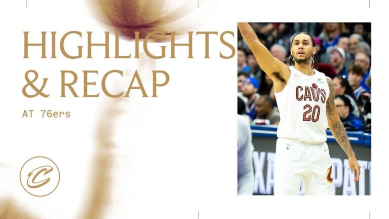 Cavs at 76ers Game Recap & Highlights 01.14.2026