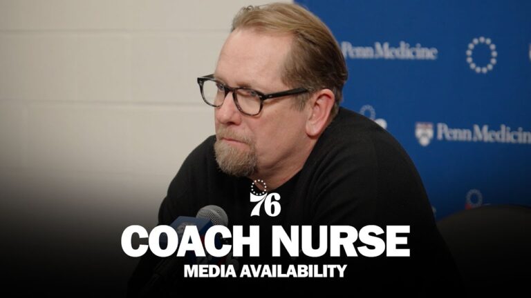 Philadelphia 76ers Postgame Media Availability Coach Nurse 01.14.26