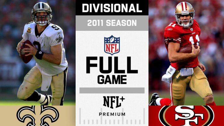 New Orleans Saints vs. San Francisco 49ers FULL GAME NFL 2011 NFC Divisional Game