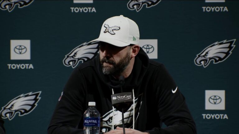 Press Conference: Nick Sirianni & Howie Roseman