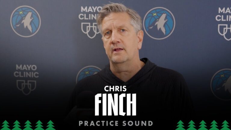 We Have A Lot Of Other Really Good Players. Chris Finch Practice Sound 01.15.26