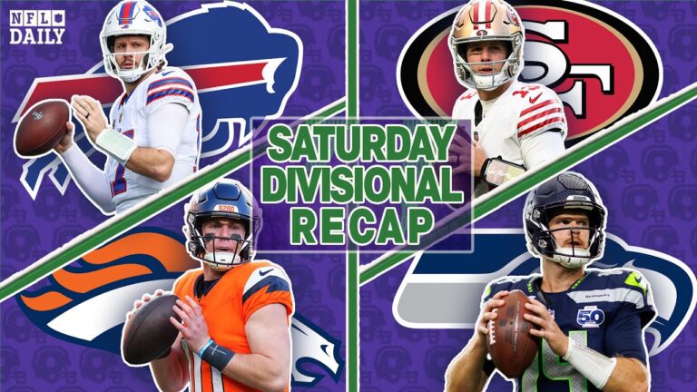 NFL Divisional Round Recap Bills at Broncos and 49ers at Seahawks NFL Daily