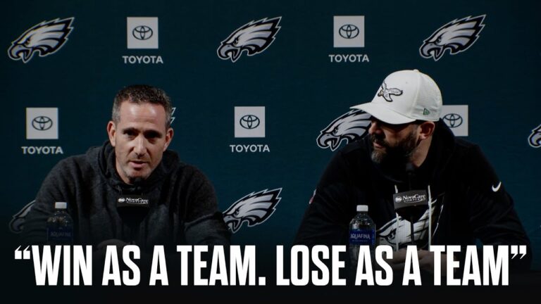 Nick Sirianni & Howie Roseman Reflecting On 2025 Eagles Season