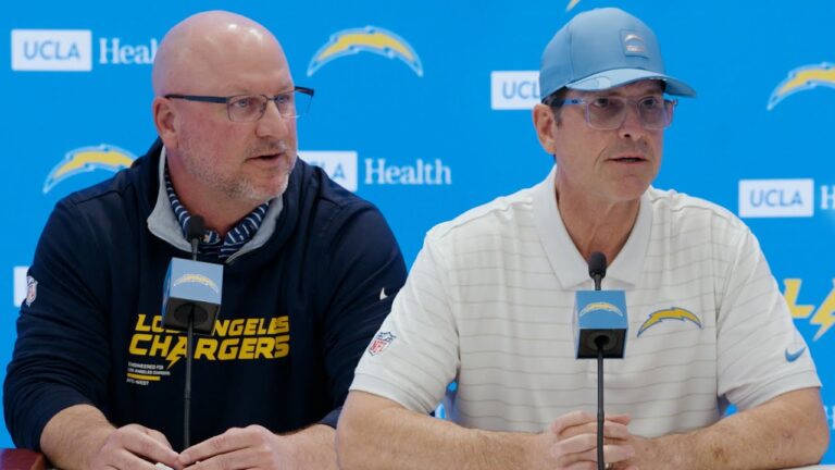 Jim Harbaugh & Joe Hortiz Recap 2025 Season LA Chargers