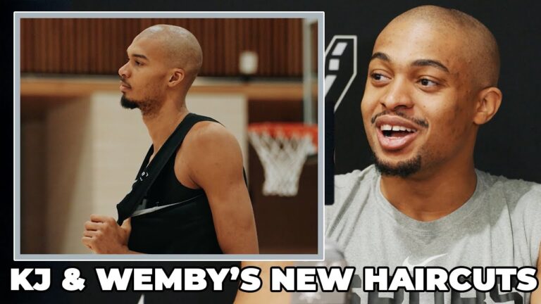Keldon Johnson on Why Him and Victor Wembanyama Shaved Their Heads