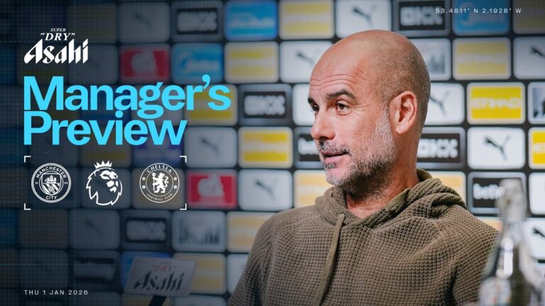 MANAGER’S PREVIEW Pep to be careful with returning players Man City v Chelsea Premier League