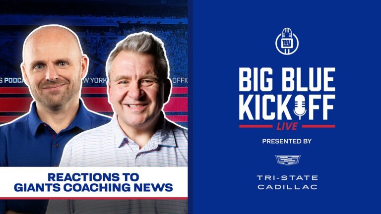 Reactions to Giants Coaching News Big Blue Kickoff Live New York Giants