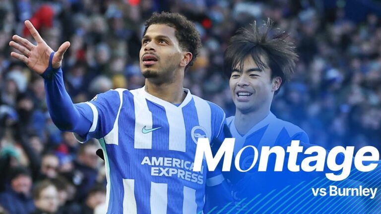 MONTAGE A Win To Begin 2026 Brighton v Burnley