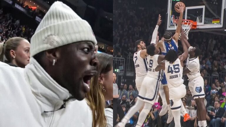 Mark Phillips Reaction To Anthony Black’s INSANE Poster Was Priceless