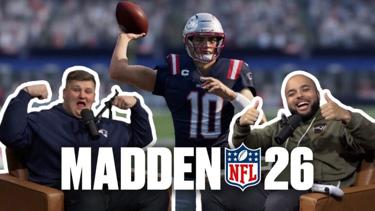 Drake Maye BALLS OUT in AFC Divisional Game vs. Texans Patriots Madden 26 Simulation