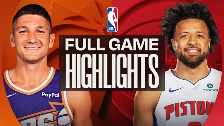 SUNS at PISTONS FULL GAME HIGHLIGHTS January 15, 2026
