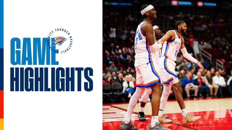 OKC Thunder vs Houston rockets Game Highlights January 15th, 2026