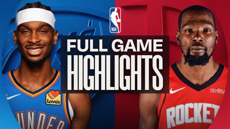 THUNDER at ROCKETS FULL GAME HIGHLIGHTS January 15, 2026