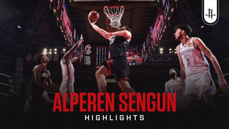 Alperen Sengun (14 points) Highlights vs. Oklahoma City Thunder