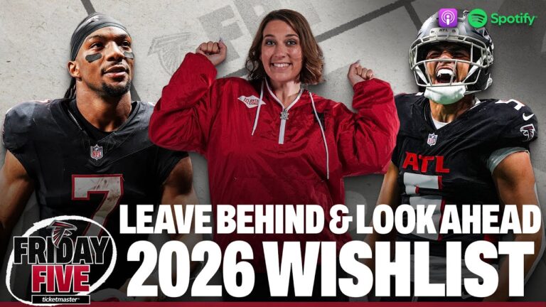A VERY meaningful rivalry finale & what we want to see from Atlanta in 2026 Friday Five Podcast