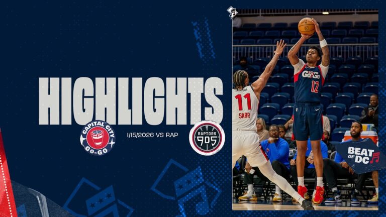 Highlights: Capital City Go-Go vs Raptors 905 1.15.2026