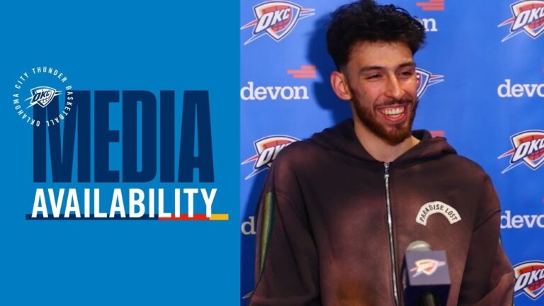 Chet Holmgren on OKCs 4th Quarter Outburst Postgame Media January 15, 2026
