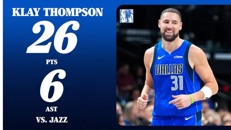 Klay Thompson (26 PTS 6 REB) vs. Utah Jazz January 15, 2026