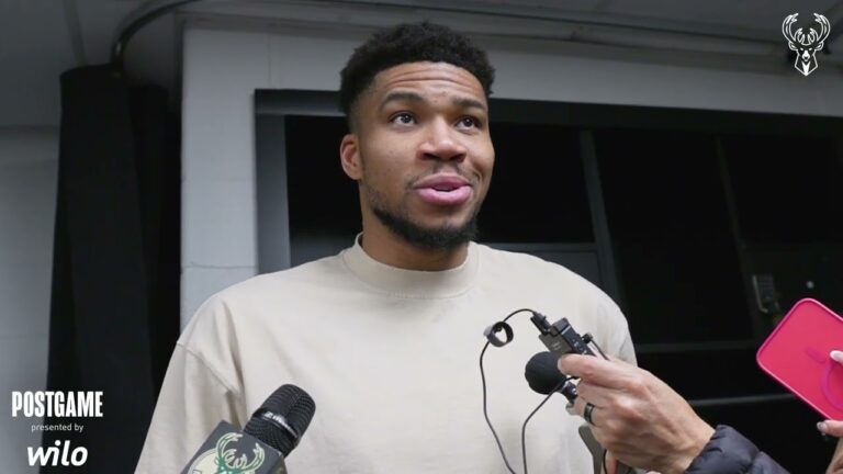 Giannis Antetokounmpo Postgame Media Availability 01.15.26