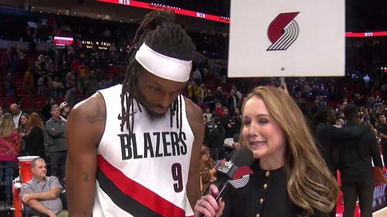 Jerami Grant Postgame Interview Brightside Windows Baseline Report vs Hawks January 15th, 2025