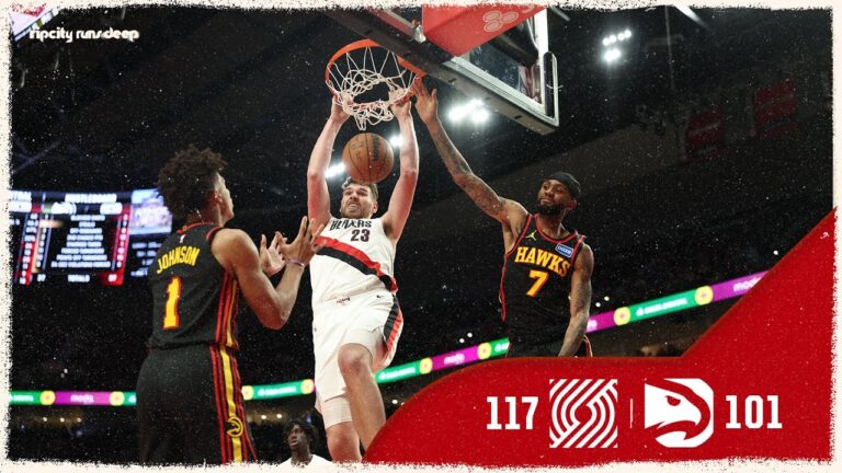 Portland Trail Blazers vs Atlanta Hawks Highlights January 15th, 2026