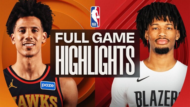 HAWKS at TRAIL BLAZERS FULL GAME HIGHLIGHTS January 15, 2026