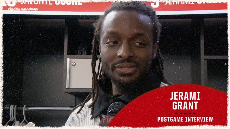 Jerami Grant Postgame Media Availability vs Atlanta Hawks January 15th, 2025