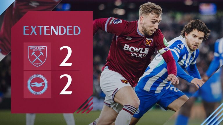 Penalty Madness at London Stadium West Ham 2-2 Brighton Premier League Extended Highlights