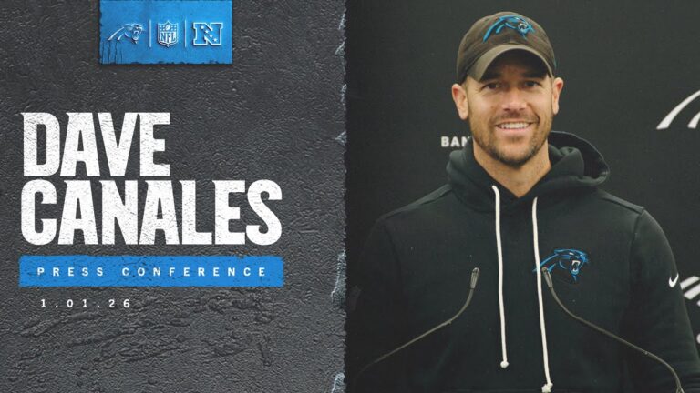 Dave Canales gives final update ahead of second meeting with the Buccaneers Carolina Panthers