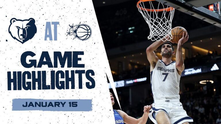 Memphis Grizzlies Highlights vs. Orlando Magic
