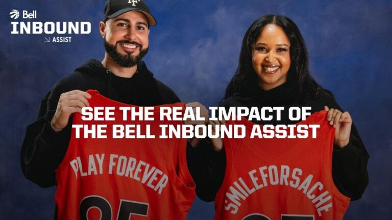 See the Real Impact of the Bell Inbound Assist Raptors x Bell