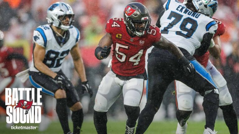 Bucs Defeat Panthers in 50th Season Finale Battle Sound Tampa Bay Buccaneers