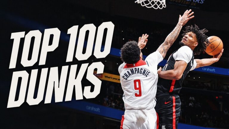 NBA’s Top 100 Dunks of 2025!