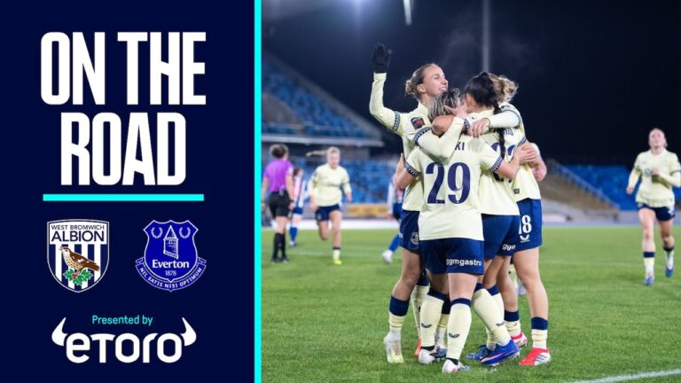 FIVE GOAL DEMOLITION IN THE CUP! On The Road: West Brom Women v Everton Women