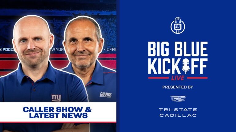 Caller Show &amp Latest News Big Blue Kickoff Live New York Giants